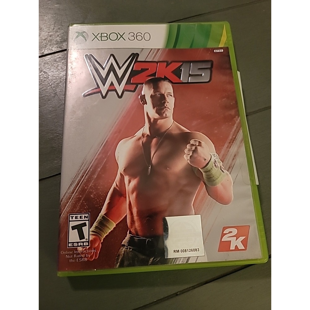 WWE 2K15 (Microsoft Xbox 360) In Original Box With Manuel